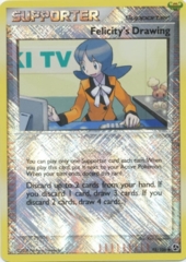 Felicity's Drawing 98/106 Crosshatch Holo Promo - 2010 Pokemon League